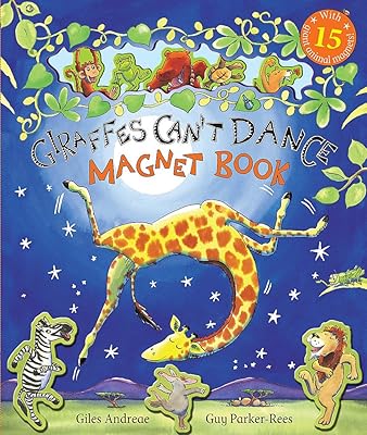 Les girafes ne savent pas danser : livre magnétique