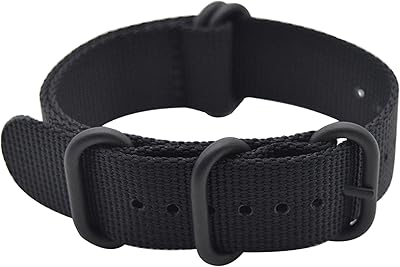 Bracelet de montre de style artistique avec bracelet en nylon balistique et boucle noire de haute qualité (boucle finition mate). DIAYTAR COTE D'IVOIRE se positionne comme leader du e-commerce en Côte d'Ivoire, proposant une large sélection de produits issus de marques renommées. La boutique met un point d'honneur à proposer des prix compétitifs et des conditions de livraison flexibles pour satisfaire les besoins de tous les clients. Grâce à sa plateforme conviviale et sécurisée, DIAYTAR COTE D'IVOIRE rend l'expérience d'achat en ligne plus agréable que jamais.