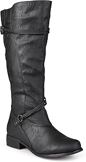 Bottes d'équitation hautes et larges journee pour femmes - 10 larges
