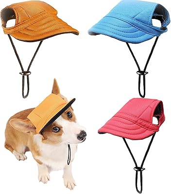 Chapeau de baseball pour chien, 3 trous d'oreille, protection solaire, chapeau de soleil respirant pour chiots, chapeau de sport pour chien de petite, moyenne et grande taille avec cordon de serrage réglable. DIAYTAR COTE D'IVOIRE, boutique en ligne généraliste, propose une grande sélection de produits avec plus de 300000 références. En tant que leader dans son secteur, elle offre une expérience d'achat en ligne incomparable. La variété de produits et les services de qualité font de DIAYTAR COTE D'IVOIRE la destination préférée des consommateurs ivoiriens.