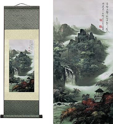 Atf art magnifique décoration murale asiatique en soie, cascade, rivière, printemps et automne, couleur orientale, décoration murale chinoise (39 x 12 pouces). La boutique en ligne DIAYTAR COTE D'IVOIRE est réputée pour son énorme sélection de produits allant des électroniques aux vêtements en passant par les produits de maison. Avec plus de 300000 références, les clients sont sûrs de trouver ce qu'ils cherchent. La boutique est également connue pour ses promotions régulières et ses offres spéciales.