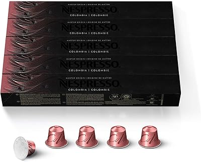 Capsules nespresso original line, columbia master original, café à torréfaction moyenne, 50 capsules de café, 1,3 oz, 50 pièces (paquet de 1). DIAYTAR COTE D'IVOIRE, c'est l'assurance d'acheter en toute sécurité et en toute confiance. Nous nous efforçons de vous offrir les produits de qualité que vous méritez, avec un service client dédié et réactif pour répondre à toutes vos questions et préoccupations.
