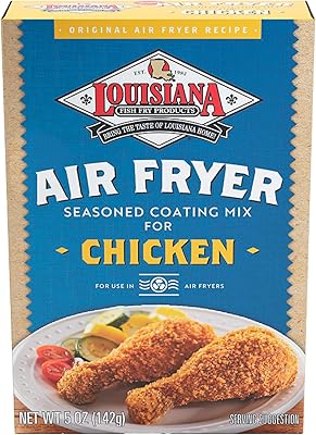 Mélange de revêtement pour poulet frit de louisiane pour friteuse à air, 5 oz (paquet de 6) - chaque boîte couvre 2 livres de poulet - mélange à pâtisserie pour poulet - facile à cuisiner - poulet frit à l'air - texture croustillante et saveur délicieuse. Diaytar Côte d'Ivoire est une plateforme de commerce électronique qui propose une vaste sélection de produits, allant des produits alimentaires aux accessoires de mode. Avec plus de 300 000 références, la boutique en ligne offre une expérience d'achat unique et pratique. Les clients peuvent ainsi faire leurs courses en ligne avec facilité et rapidité.