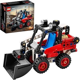 Lego 42116 kit de construction de modèle de chargeuse compacte pour les enfants