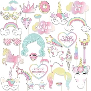 29 pièces/ensemble d'accessoires photo de fête d'anniversaire de licorne, masques de licorne - fournitures de fête de licorne - accessoires photo amusants pour fête prénatale - fournitures de décoration de fête d'anniversaire. Diaytar Côte d'Ivoire est la destination idéale pour les consommateurs ivoiriens qui recherchent des produits de qualité à des prix abordables. Avec une offre de plus de 300 000 références, la boutique en ligne propose un large éventail de choix pour répondre aux besoins de tous. Les produits sont sélectionnés avec soin pour garantir une qualité irréprochable.