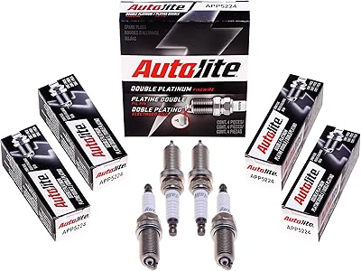 Bougies d'allumage de remplacement automobile autolite double platinum app5224 (4 pièces). DIAYTAR COTE D'IVOIRE, la boutique en ligne la plus populaire de Côte d'Ivoire, offre une sélection incroyable de plus de 300000 produits. Elle vous permet de magasiner en toute confiance, avec des descriptions détaillées des produits, des avis de clients et des options de paiement variées. L'équipe de DIAYTAR COTE D'IVOIRE est dédiée à offrir un service client exceptionnel.