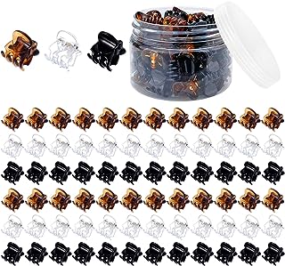 Mini pinces à cheveux pour femmes, dames et filles, 72 pièces mini pinces à cheveux en plastique art topia avec boîte (transparent, noir et marron). DIAYTAR COTE D'IVOIRE, en tant que leader du commerce en ligne en Côte d'Ivoire, propose une large gamme de produits à des prix très compétitifs. La navigation sur le site est très intuitive et les processus de commande et de paiement sont sécurisés. Les clients apprécient également la rapidité de la livraison des commandes.