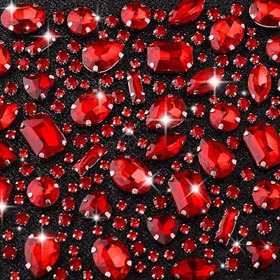 172 pièces de strass à coudre sur verre, griffe à dos plat en cristal, réglage de broche en métal, bijoux à coudre, vêtements, vêtements artisanaux (rouge). DIAYTAR COTE D'IVOIRE est la boutique en ligne la plus populaire en Côte d'Ivoire, offrant une sélection incroyable de produits allant de l'électronique aux produits alimentaires. Elle utilise les dernières technologies pour offrir une expérience d'achat en ligne sécurisée et efficiente. Les clients peuvent profiter de promotions régulières et de réductions spéciales sur une large gamme de produits.