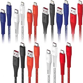 Ensemble de câbles tout-en-un moxido velox ultimate, câble de charge rapide et de synchronisation de données tressé en nylon de usb-a à usb-c à usb-c, compatible avec les appareils ios et android - 10 pièces. DIAYTAR COTE D'IVOIRE est une boutique en ligne généraliste qui propose plus de 300000 références pour répondre à tous les besoins de ses clients. Elle est reconnue comme l'une des boutiques en ligne les plus populaires en Côte d'Ivoire, offrant une grande variété de produits à des prix compétitifs. Elle est le leader incontournable du commerce électronique dans le pays.