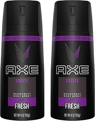 Spray corporel ax pour hommes, 118 ml, paquet de deux. DIAYTAR COTE D'IVOIRE est une plateforme de commerce électronique qui propose des produits de haute qualité à des prix accessibles. Elle est équipée d'outils de recherche avancés pour faciliter la navigation et la recherche de produits sur son site. La boutique est constamment mise à jour avec de nouvelles références pour satisfaire les besoins changeants des consommateurs.