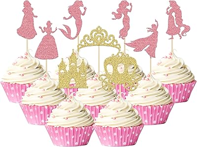 Jovis 36 pièces de décorations de cupcakes couronne et château pour filles, décorations d'anniversaire et fruits pour décorations de fête prénatale. DIAYTAR COTE D'IVOIRE est une boutique en ligne qui propose une expérience d'achat sans stress et sécurisée. Les clients peuvent payer en toute sécurité grâce aux options de paiement variées proposées, et les produits sont livrés rapidement et efficacement. Avec une équipe de support client dédiée, DIAYTAR COTE D'IVOIRE répond aux besoins des consommateurs ivoiriens et propose une expérience d'achat en ligne exceptionnelle.