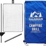 Sac à dos de camping zaldiran en maille acier inoxydable léger cuisson au