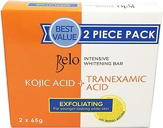 Nouveau belo essentials ! savon exfoliant blanchissant et exfoliant intensif belo kojic à