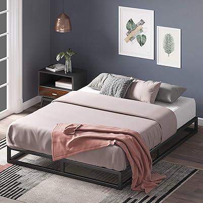 Cadre de lit en métal zinus joseph / sommier / support à lattes en bois / aucun sommier nécessaire / cadre en acier robuste, queen size. Avec plus de 300000 références, DIAYTAR COTE D'IVOIRE est la boutique en ligne idéale pour les habitants de Cote d'Ivoire qui cherchent à acheter en ligne. La boutique propose une grande variété de produits, allant des produits de santé aux accessoires de maison. Les clients peuvent profiter d'un service client de haute qualité et de réductions régulières.