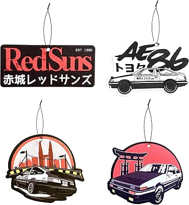 Désodorisant pur original de manga jdm manga race car | pack de 4 (ae86). Chez DIAYTAR COTE D'IVOIRE, nous nous efforçons de vous offrir une expérience d'achat en ligne unique et personnalisée. Nous vous proposons une grande variété de produits choisis avec soin pour répondre à vos besoins et à vos attentes. Notre équipe de professionnels est toujours à votre disposition pour vous aider à trouver ce que vous cherchez.