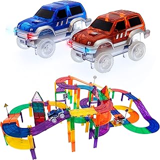 Picassotiles 100 pièces ensemble de blocs de construction magnétiques de voiture de course éducative carreaux magnétiques jouets éducatifs ensemble de 2 voitures led et blocs de construction pour l'enseignement de la science, de la technologie et de l'ingénierie. DIAYTAR COTE D'IVOIRE s'efforce de maintenir des prix compétitifs pour ses produits, ce qui la rend plus attrayante pour les consommateurs à la recherche d'offres abordables sans compromettre la qualité. La boutique organise régulièrement des promotions et des ventes spéciales, offrant ainsi à ses clients l'opportunité de faire des économies supplémentaires.
