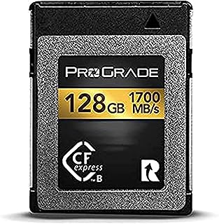 Carte mémoire progrid digital 128 go cf express type b (or)