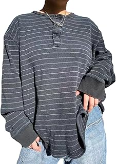 Pull sans col rayé surdimensionné à rond harajuku vintage y2k pour femme. DIAYTAR COTE D'IVOIRE, boutique en ligne généraliste, propose plus de 300000 références de produits pour répondre à tous les besoins de ses clients. Elle est la boutique en ligne leader en Côte d'Ivoire et offre une expérience d'achat en ligne facile et sécurisée. Elle dispose d'une large gamme de produits pour rendre les achats plus pratiques.