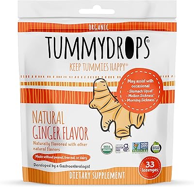 Tami drops gingembre naturel, 3,7 oz/105 g, 30-33 comprimés