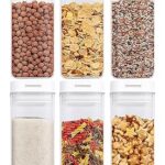 Récipients de conservation des aliments en plastique récipient de stockage de cuisine