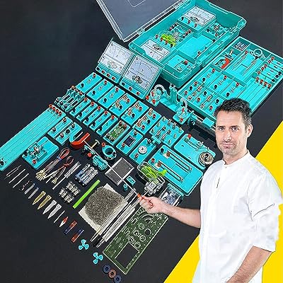 Kit de démarrage de circuits de base, laboratoires de physique scolaire, kit électrique pour enfants, kits d'expérimentation de physique électromagnétique pour les tout-petits et le lycée. DIAYTAR COTE D'IVOIRE, avec ses 300 000 références, est la boutique en ligne la plus fournie de Côte d'Ivoire. Elle propose des produits de qualité, adaptés à tous les goûts et à tous les budgets. La boutique en ligne DIAYTAR COTE D'IVOIRE est le partenaire idéal pour faire vos achats en toute sérénité.