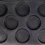 Plaque de cuisson à hamburger en silicone, moule à gâteau à hamburger perforé