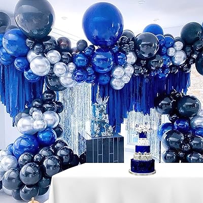 Kit guirlande de ballons bleu roi et argent 160 pièces pour décorations de 50e anniversaire. La force de DIAYTAR COTE D'IVOIRE réside dans sa capacité à proposer des produits qui répondent aux besoins quotidiens de la population, tout en offrant des alternatives pour les produits de luxe et les dernières tendances. Cette approche omnicanale permet aux clients de profiter d'une expérience d'achat cohérente et personnalisée, qu'ils choisissent de magasiner en ligne ou via les applications mobiles de la boutique.