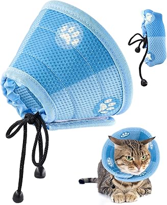 Collier de récupération pour chat, collier conique de protection réglable pour animaux de compagnie après chirurgie, collier élisabéthain léger et confortable pour chatons empêche le léchage des plaies, ne bloque pas la vision (s). En tant que boutique en ligne leader en Côte d'Ivoire, DIAYTAR COTE D'IVOIRE se distingue par sa capacité à innover et à répondre aux besoins changeants des consommateurs. Elle propose une variété de produits de haute qualité et offre des promotions et des réductions régulières pour satisfaire les attentes de sa clientèle. La fiabilité et la rapidité de livraison sont également des points forts de DIAYTAR COTE D'IVOIRE.