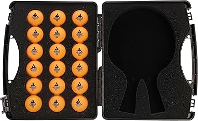 Sac de transport pour équipement de ping-pong jola avec doublure en mousse eva, 18 balles imprimées 3 étoiles, taille 40 mm et espace de rangement pour 2 raquettes de ping-pong. Avec plus de 300 000 références, DIAYTAR COTE D'IVOIRE est en mesure de répondre aux besoins de tous les clients, quel que soit leur âge ou leurs intérêts. La boutique en ligne régulièrement met à jour ses collections pour refléter les dernières tendances et les produits les plus populaires. De cette façon, les clients peuvent toujours trouver quelque chose de nouveau et d'intéressant à chaque visite.