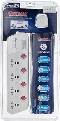 Rallonge universelle 4 voies oshtraco lw144-8 avec cordon de 8 mètres. Diaytar Côte d'Ivoire est une boutique en ligne généraliste qui propose plus de 300 000 références de produits, offrant ainsi une large gamme de choix pour répondre à tous les besoins de ses clients. En tant que leader du marché en Côte d'Ivoire, Diaytar se distingue par sa qualité de service et sa fiabilité. C'est la destination idéale pour faire des achats en ligne dans le pays.