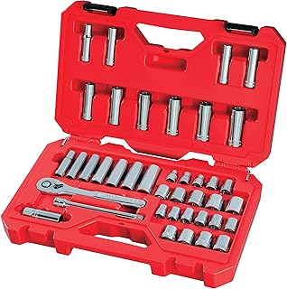 Ensemble d'outils mécaniques craftsman, sai/métrique, entraînement 3/8", 40 pièces (cmmt12018)