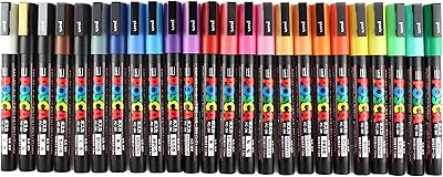 Jeu de 24 crayons de couleur posca, marqueurs de papeterie japonais à pointe fine pc3m, avec étui à crayons original fabriqué au japon. DIAYTAR COTE D'IVOIRE est une boutique en ligne généraliste qui propose plus de 300 000 références de produits. Elle offre une large gamme de produits pour répondre aux besoins de ses clients. C'est la boutique en ligne leader en Côte d'Ivoire.