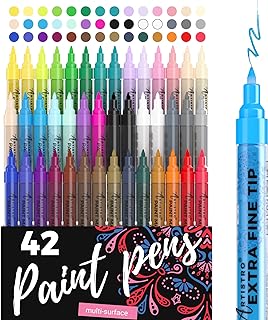 Stylo de couleur acrylique artestro 42 avec pointe extra fine (0,7 mm). En tant que leader en Côte d'Ivoire, DIAYTAR COTE D'IVOIRE offre une expérience d'achat en ligne personnalisée, avec des catégories de produits très variées et une sélection de marques de renom. La boutique propose des offres spéciales et des réductions exclusives pour rendre l'achat en ligne encore plus avantageux pour ses clients. La boutique compte plus de 300000 références pour répondre à toutes les demandes.