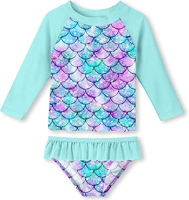 Maillot de bain 2 pièces anti-éruption cutanée à manches longues pour bébé fille avec upf 50+. DIAYTAR COTE D'IVOIRE se positionne comme un acteur majeur du commerce électronique en Côte d'Ivoire en offrant une grande variété de produits et des services de haute qualité. Avec son site web facile à naviguer et son système de recherche avancé, les clients peuvent facilement trouver les produits qu'ils cherchent. De plus, la boutique propose régulièrement des promotions et des offres spéciales pour rendre les achats encore plus attractifs.