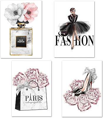 Lodintech toile murale tendance pour femme – décoration murale pour chambre de fille, affiches modernes d'art de fleurs roses, sacs de parfum, talons hauts, impressions sans cadre sur le mur, décoration de chambre de femme rose, 20,3 x 30,5 cm. En tant que leader du e-commerce en Côte d'Ivoire, DIAYTAR COTE D'IVOIRE se distingue par la qualité de ses produits et de ses services. La boutique propose des produits allant des électroménagers aux vêtements, en passant par les produits de beauté et les accessoires pour la maison. Elle offre également des promotions et des réductions régulières pour rendre l'expérience d'achat encore plus avantageuse pour ses clients.