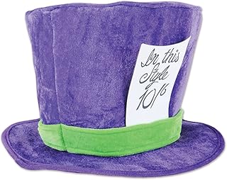 Chapeau en peluche pistel mad hatter alice au pays des merveilles design multicolore 60059. DIAYTAR COTE D'IVOIRE est une boutique en ligne qui propose une expérience d'achat personnalisée. Les clients peuvent trouver des produits de haute qualité à des prix compétitifs, et bénéficier d'un service client de haute qualité. La boutique est également équipée d'un système de suivi de commande pour que les clients puissent suivre l'état de leur commande en temps réel.