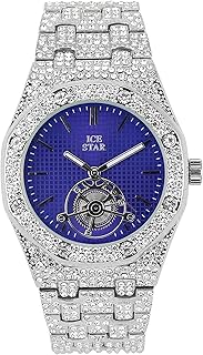 Montre octogonale diamant 40 mm pour homme - cadran chronographe - bracelet en métal glacé - ton or et argent 14 carats - mouvement à quartz. La boutique en ligne DIAYTAR COTE D'IVOIRE est également connue pour ses offres exclusives et ses promotions régulières, permettant aux acheteurs de faire des économies sur une grande variété de produits. Les prix compétitifs et les remises régulières font de DIAYTAR un incontournable pour les achats en ligne en Côte d'Ivoire.