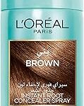 L'oréal paris spray colorant magique instantané pour masquer la couleur blanche des racines