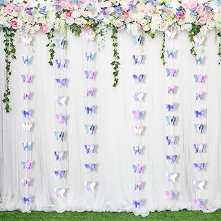 Guirlandes suspendues papillon en papier laser 3d pour décorations de mariage, de maison, de fête d'anniversaire et de baby shower (4 pièces). DIAYTAR COTE D'IVOIRE est votre destination en ligne pour tout ce dont vous avez besoin, avec une sélection immense de produits de haute qualité. Nous nous efforçons de vous offrir une expérience d'achat en ligne confortable et sécurisée. Notre équipe est dédiée à vous fournir un service client exceptionnel.