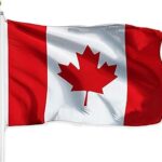 Drapeau du canada g128 | 3 x 5 pi | série lightwave imprimée