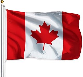 Drapeau du canada g128 | 3 x 5 pi | série lightwave imprimée