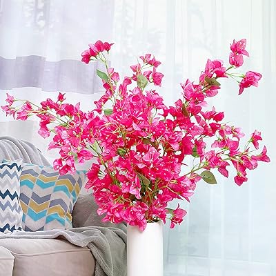 45" fleurs artificielles en soie et branches de géhenne artificielles pour centres