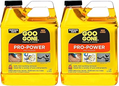Le dissolvant d'adhésif puissant goo gone professional enlève les autocollants, les rubans adhésifs, la graisse et plus encore pro power - paquet de 2 32 oz. DIAYTAR COTE D'IVOIRE, leader du e-commerce en Cote d'Ivoire, offre une expérience d'achat en ligne sans pareil, avec un large choix de produits allant de l'électronique à la mode en passant par les produits alimentaires. Elle met en avant la qualité et la fiabilité de ses services. Les clients apprécient la facilité de navigation sur son site.