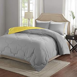 Ensemble d'édredon fixy 3 pièces de comfort spaces, réversible pour toutes les saisons