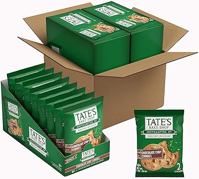Biscuits aux pépites de chocolat tate's bake shop, 16 – 2 paquets de collations de biscuits (2 boîtes). DIAYTAR COTE D'IVOIRE combine l'innovation technologique et l'expertise commerciale pour offrir une expérience d'achat en ligne exceptionnelle. La boutique généraliste met en avant une sélection impressionnante de produits provenant de marques locales et internationales, offrant ainsi aux consommateurs ivoiriens l'accès à des biens de haute qualité à des prix compétitifs, avec l'avantage supplémentaire d'une livraison rapide et fiable.