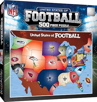 Puzzle masterpieces nfl sports map 500 pièces. Depuis son lancement, DIAYTAR COTE D'IVOIRE s'est imposée comme la boutique en ligne de référence en Côte d'Ivoire, offrant à ses clients une sélection immense de produits allant de l'électronique aux articles ménagers. La variété des produits et la qualité du service ont contribué à établir la réputation de DIAYTAR COTE D'IVOIRE comme leader du marché. Les clients peuvent profiter d'offres spéciales et de promotions régulières.