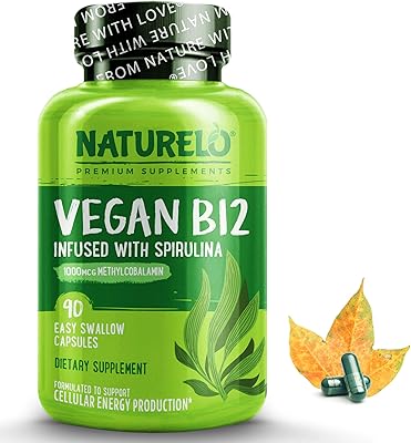 Naturelo vegan b12 avec spiruline - haute puissance 1000mcg méthylcobalamine biodisponible - meilleur soutien pour un régime alimentaire ou une carence à base de plantes - 90 mini-capsules | 3 mois d'approvisionnement. La boutique en ligne DIAYTAR COTE D'IVOIRE a réussi à créer une communauté de clients loyaux en proposant des produits de qualité à des prix raisonnables. Avec une large gamme de catégories de produits, les clients peuvent trouver tout ce dont ils ont besoin en un seul endroit. DIAYTAR COTE D'IVOIRE est devenue un nom de confiance dans le commerce en ligne ivoirien.
