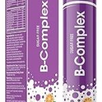 Comprimés effervescents sans sucre sunshine nutrition du complexe b, 20 comprimés