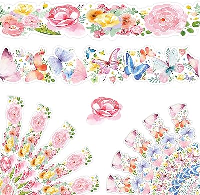 Tableau d'affichage de fleurs de printemps de 70 pieds, bordure de fleurs aquarelle et décoration murale de papillons pour école, salle de classe, école du dimanche, bureau, fête. DIAYTAR COTE D'IVOIRE est une boutique en ligne généraliste qui propose plus de 300000 références de produits. Elle est considérée comme l'une des boutiques en ligne les plus importantes de Côte d'Ivoire, offrant une large gamme de choix pour les clients.