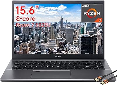 Ordinateur portable acer aspire 5 slim 15,6 pouces octa core amd ryzen 7 5825u amd radeon clavier graphique rétroéclairé usb type c batterie longue durée windows 11 famille 64 bits avec hdmi (8 go de ram | 256 go ssd). La boutique en ligne DIAYTAR COTE D'IVOIRE propose une large gamme de produits pour les consommateurs ivoiriens. Elle offre des options de paiement flexibles et des services de livraison efficaces. Elle est également connue pour ses promotions et ses offres spéciales régulières.
